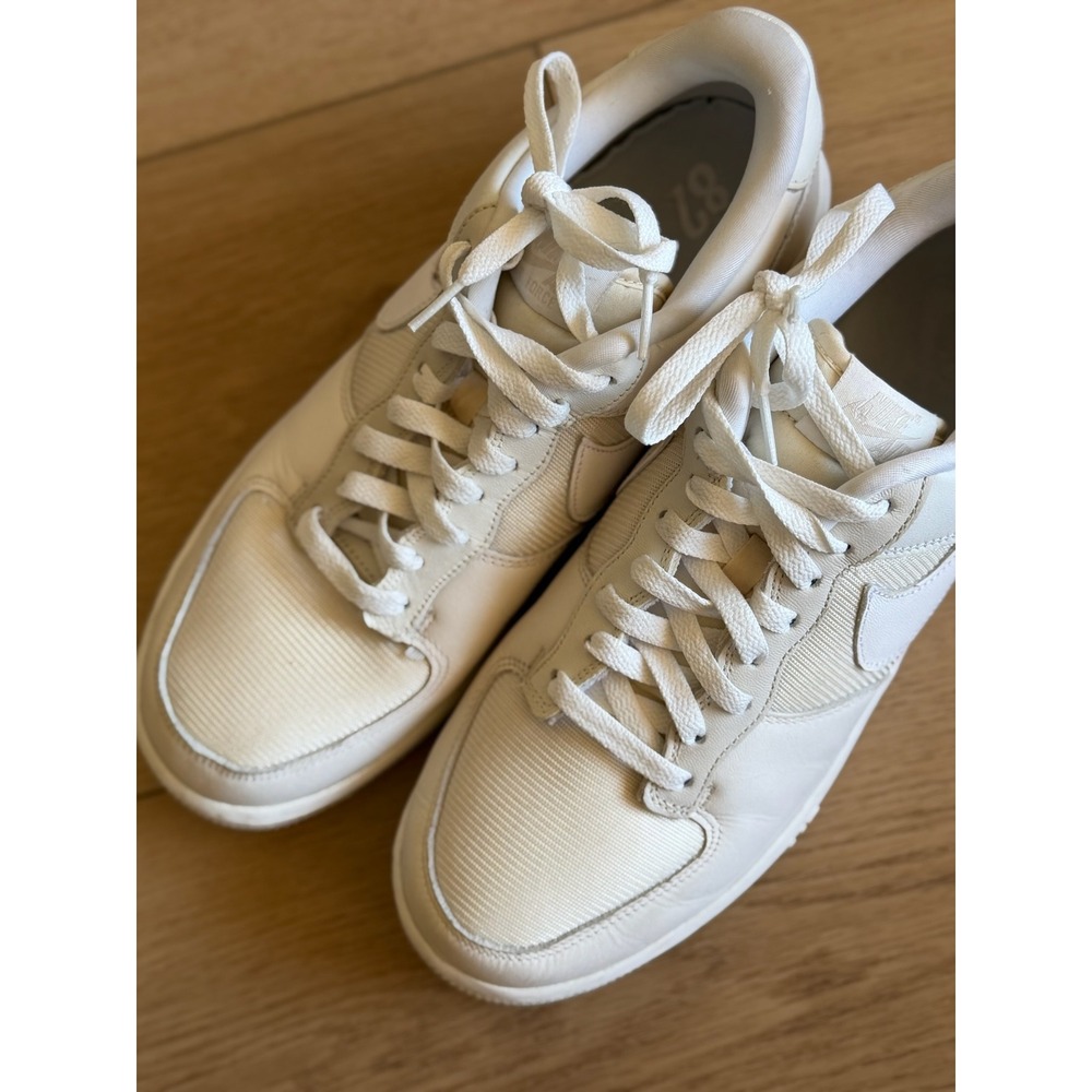 Nike Air Force 1 React Summit White Coconut Milk Mens 10.5 DM0573-101 Low Top XX - Picture 14 of 15
